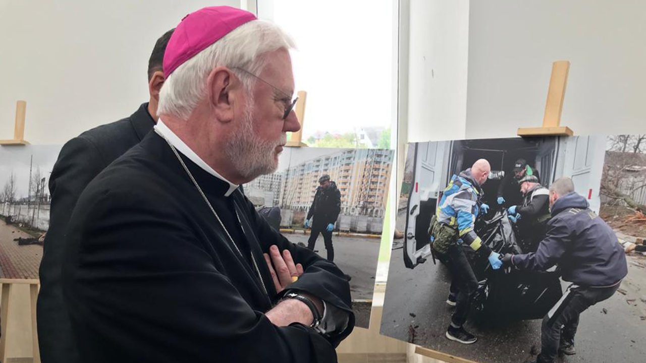 Tổng giám mục Gallagher không loại trừ khả năng ĐTC thăm Kiev vào tháng 8